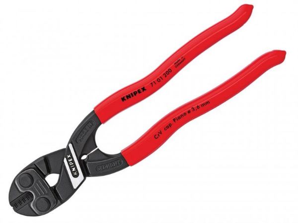 Picture of KNIPEX 71 01 200 COMPACT BOLT CUTTER - COBOLT
KNIPEX  COBOLT - COMPACT BOLT CUTTER 200MM