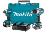 Picture of Makita DLX2507TJ 18v Li-Ion Brushless Twinkit in Makpac Case - c/w 1xDHP489, 1xDTD153, 2x5amp Batteries, 1xDC18RC Charger