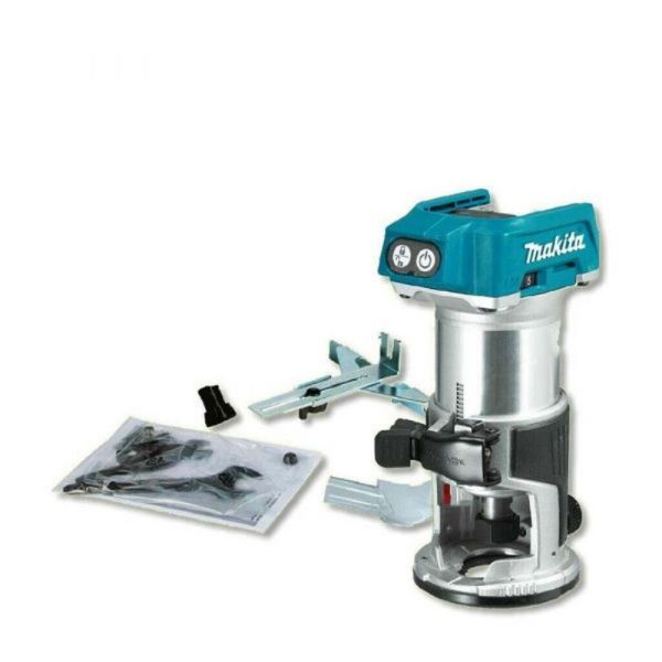 Picture of Makita DRT50Z 18v Li-Ion Brushless Router Trimmer - Body Only - c/w Trimmer Base