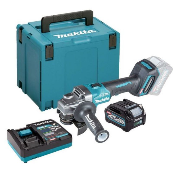 Picture of Makita GA004GD101 XGT 40V Max Angle Grinder 115mm c/w 1 x 2.5Ah