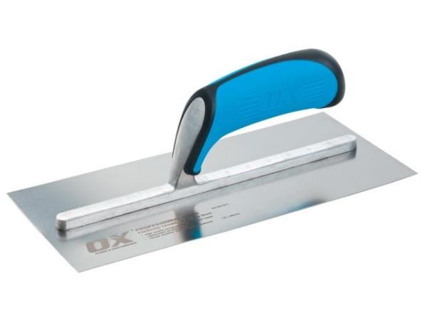 Picture of Ox Pro Plasterers Trowel - 127 x 457mm - Stainless Steel