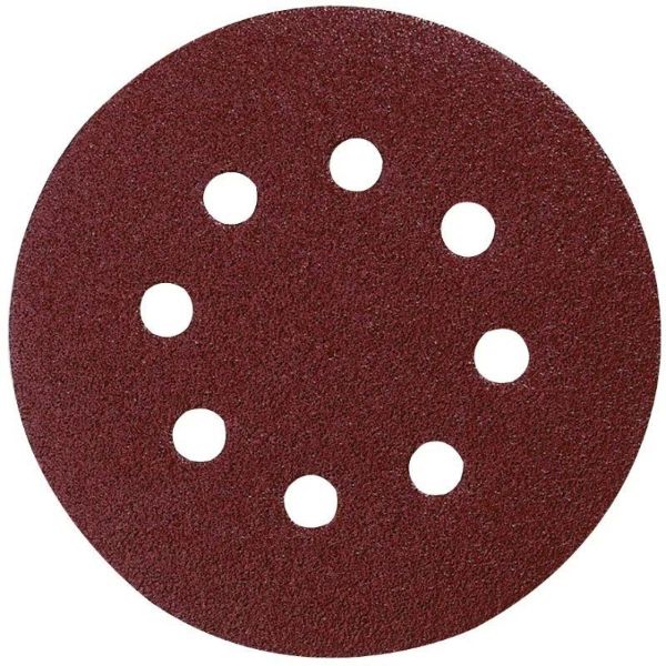 Picture of Makita Velcro Sanding Discs 125mm 40 Grit - Pack of 10