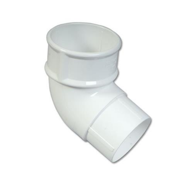 Picture of 112.5 Ded Offset Bend D/P White Round