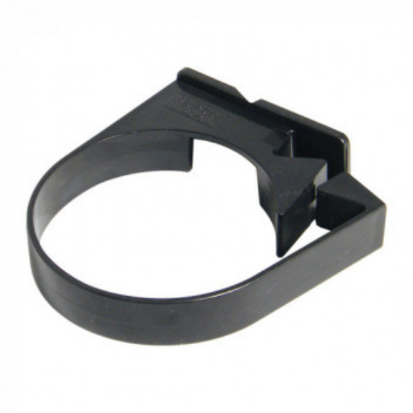 Picture of 80mm Black Round Downpipe Clip