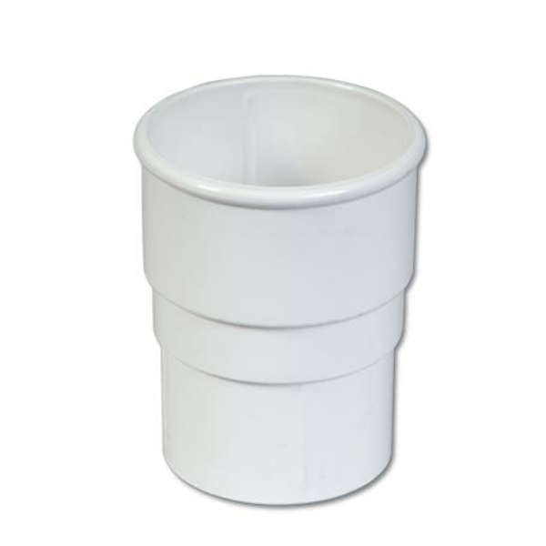 Picture of White Round Downpipe Socket