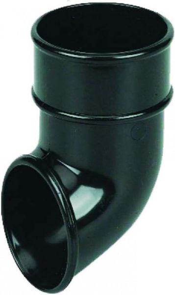 Picture of Floplast Round Downpipe Shoe - Black 68mm x 4