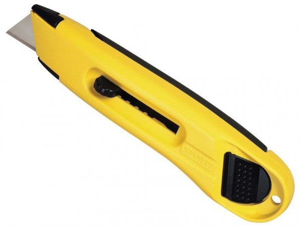 Picture of STANLEY LIGHTWEIGHT RETRACTABLE KNIFE
STANLEY RETRACTABLE BLADE UTILITY KNIFE CARDE