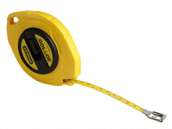 Picture of STANLEY CLOSED CASE LONG TAPE
30M/100FT (WIDTH 9.5MM)