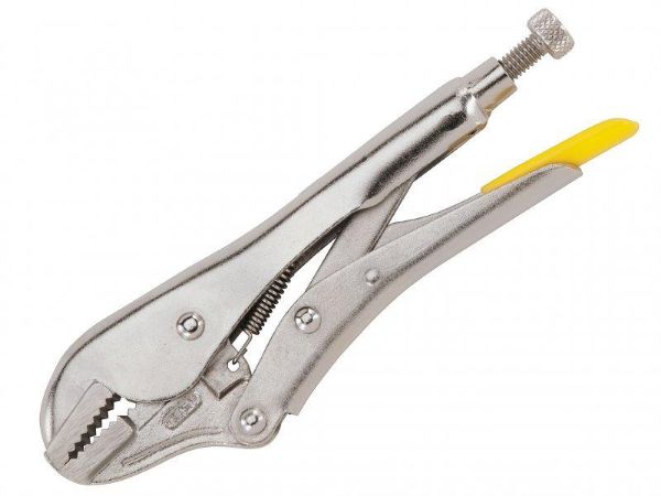 Picture of STANLEY LOCKING PLIERS 7IN STRT JAW 0 84 810
STANLEY  LOCKING PLIERS 190MM STRT JAW  0-84-