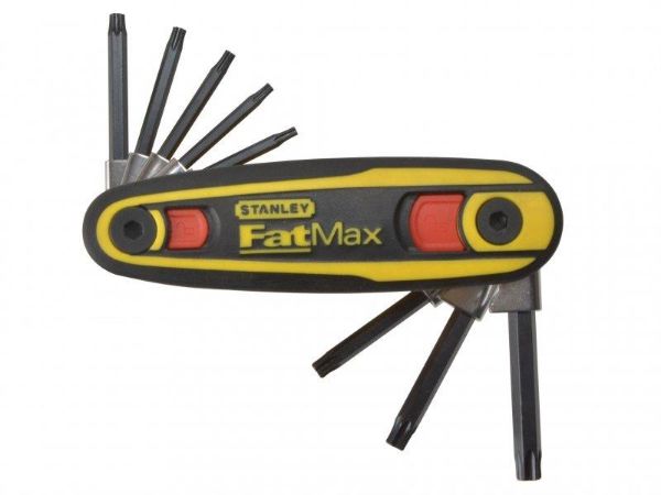 Picture of STANLEY FATMAX LOCKING HEX KEY SET TORX T9-40
T9 - T40
STANLEY FATMAX LOCKING HEX KEY SET TORX T9-T4