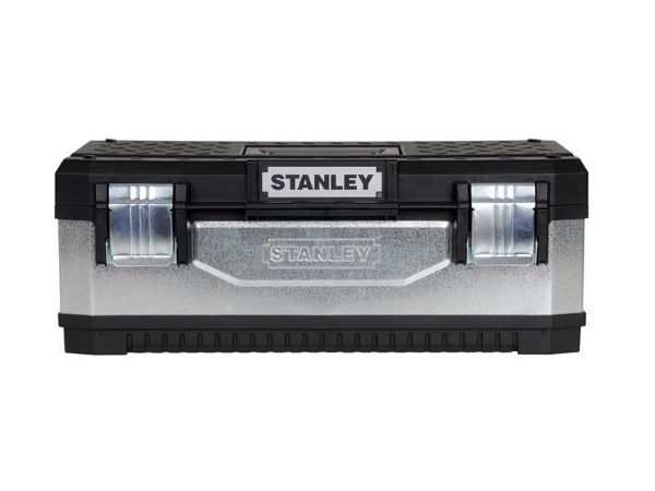 Picture of GALVANISED METAL TOOLBOX 23IN 1-95-619
STANLEY  GALVANISED METAL TOOLBOX 23IN  1-95-