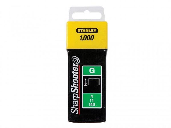 Picture of STANLEY HEAVY DUTY STAPLES 8MM - PACK OF 1000 - 1-TRA-705T