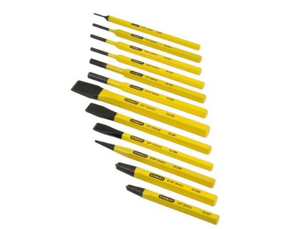 Picture of STANLEY 12PC PUNCH AND CHISEL SET