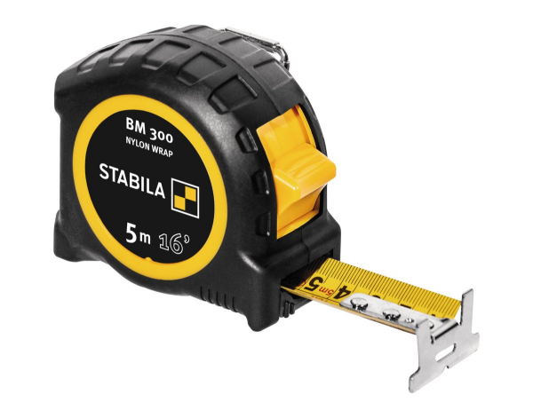 Picture of Stabila BM 300 Robust Pocket Tape 5m/16ft (Width 27mm)