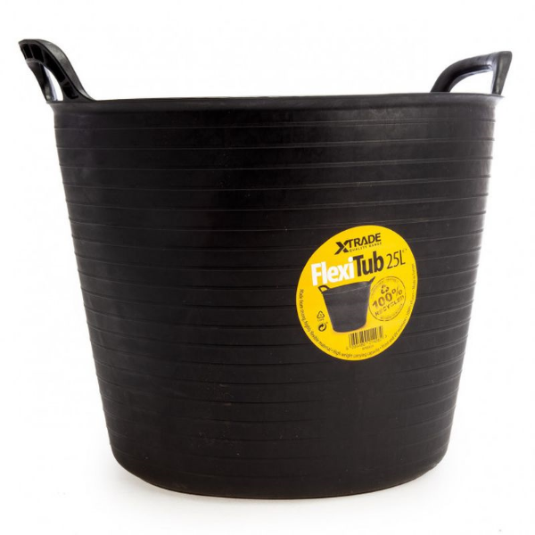 Picture of Xtrade Flexi Tub - Black  34L