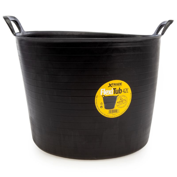 Picture of Xtrade Flexi Tub - Black 42L