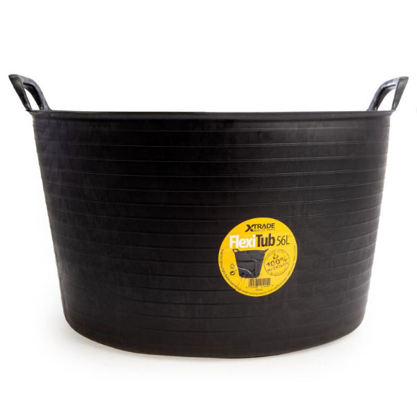 Picture of Xtrade Flexi Tub - Black 56L